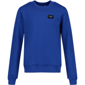 Dolce & Gabbana Sweter Sweater Cobalt Blue