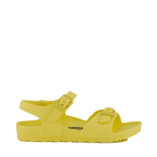 Birkenstock sandalias de niñas para niños amarillo