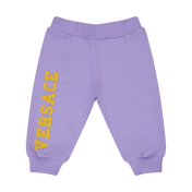 Versace bambine pantaloni lila