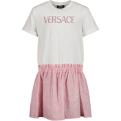 Versace Børns piger kjole lyserosa