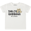 Dolce & Gabbana Baby Unisex T-Shirt Wit 3/6