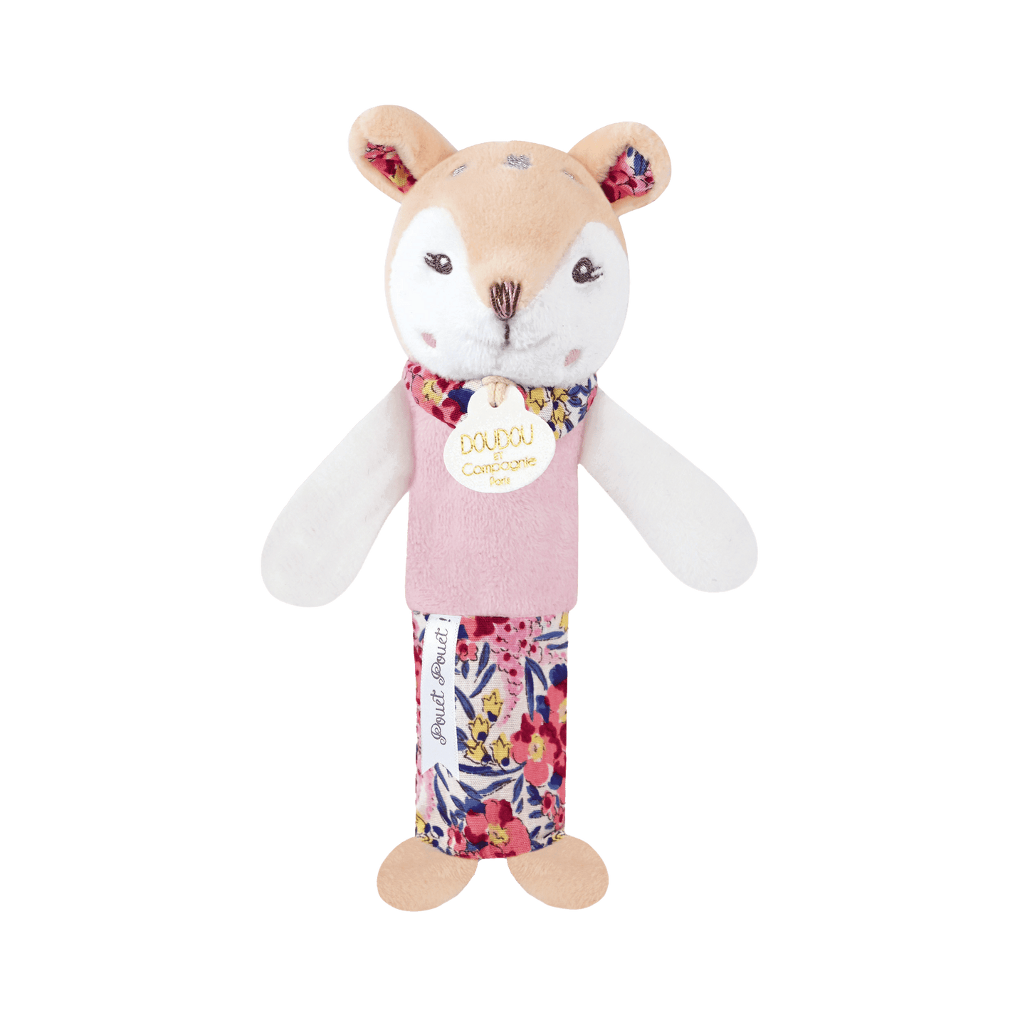 Doudou et Compagnie Baby Pouet Roze ONE