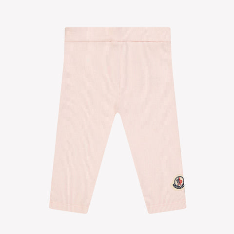 Moncler Bebé Chicas Leggings en Rosa claro