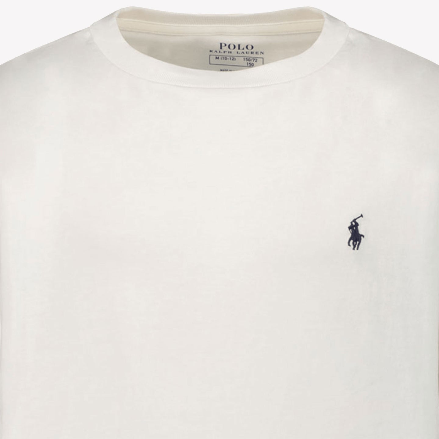 Ralph Lauren Kinderjungen im T-Shirt Weiß