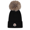 Moncler Ragazzo Unisex Cappuccio Nero