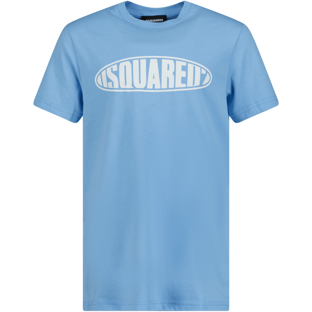 Dsquared2 Kinder Jongens T-Shirt Licht Blauw 4Y