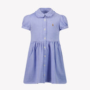 Ralph Lauren Bébé Filles Robe Bleu Clair