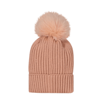 Moncler Kinder Meisjes Muts Licht Roze