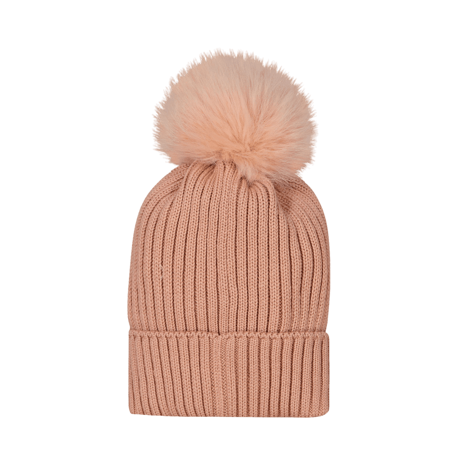 Moncler Kinder Meisjes Muts Licht Roze