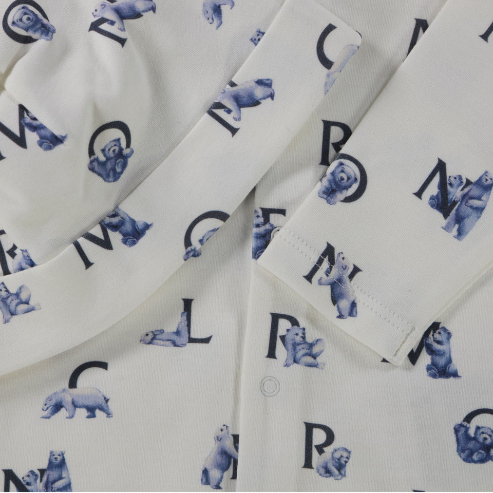 Moncler Bébé Garçons Boîte en boîte Bleu Clair