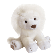Dudou et compagnie baby leion de neige 40cm blanco