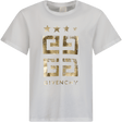 Givenchy Kinder Meisjes T-Shirt Wit 4Y