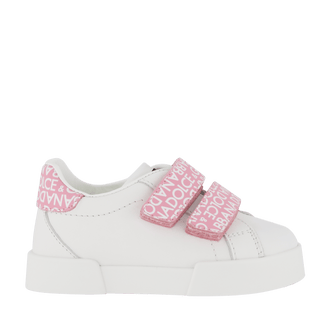 Dolce & Gabbana Kinder Unisex Sneakers Licht Roze 19