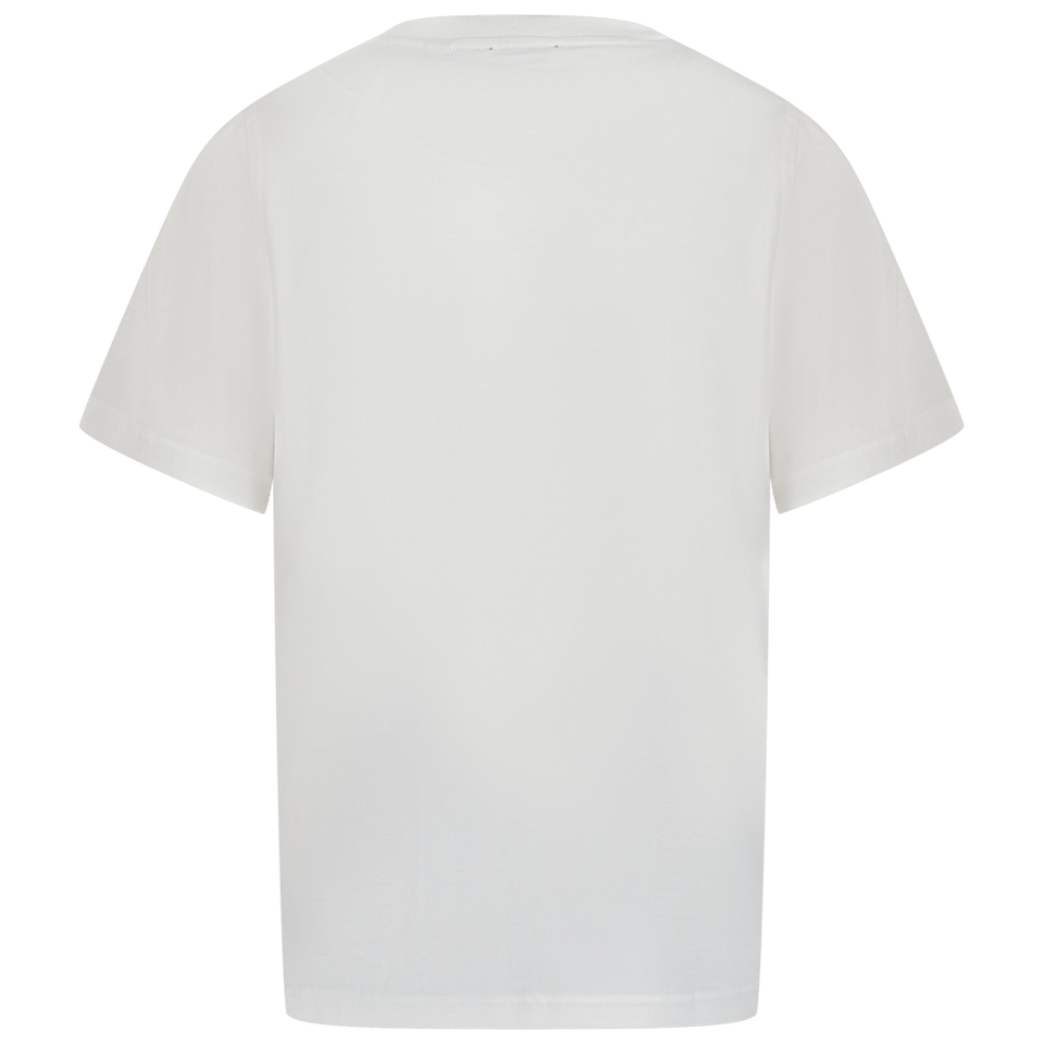 Burberry Kinder Jongens T Shirt Off White