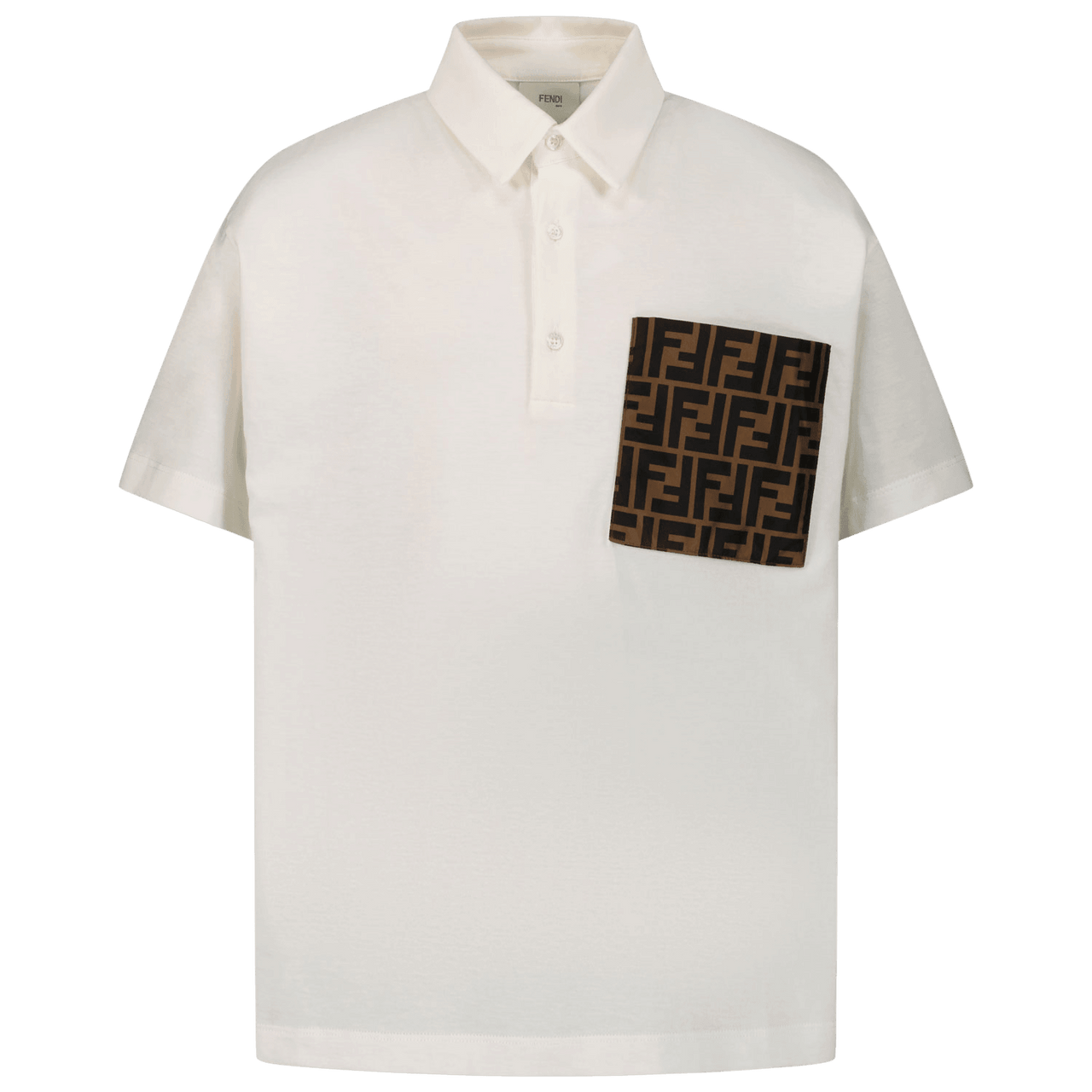 Fendi Kinder Unisex Polo Wit 14Y