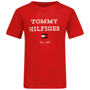 Tommy Hilfiger Kids Boys T-Shirt Red