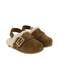 Fendi Kinder Meisjes Sandalen Bruin