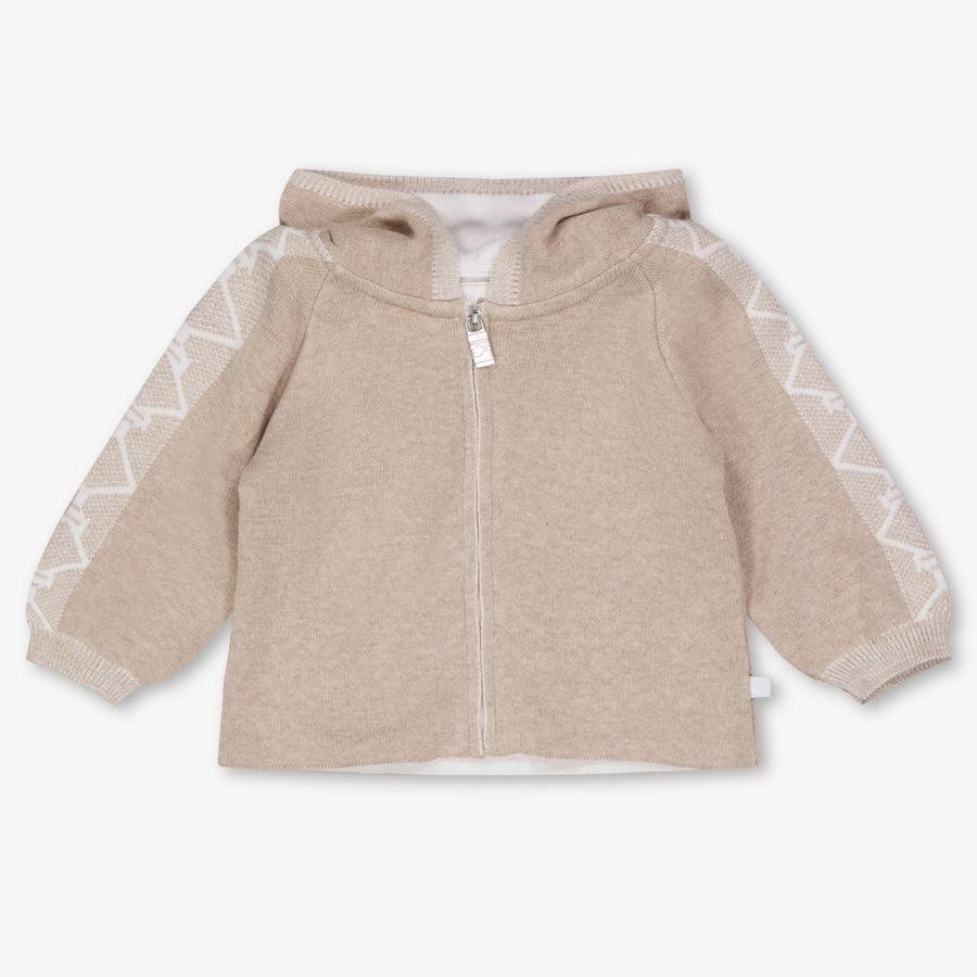 First Baby Jongens Vest In Beige