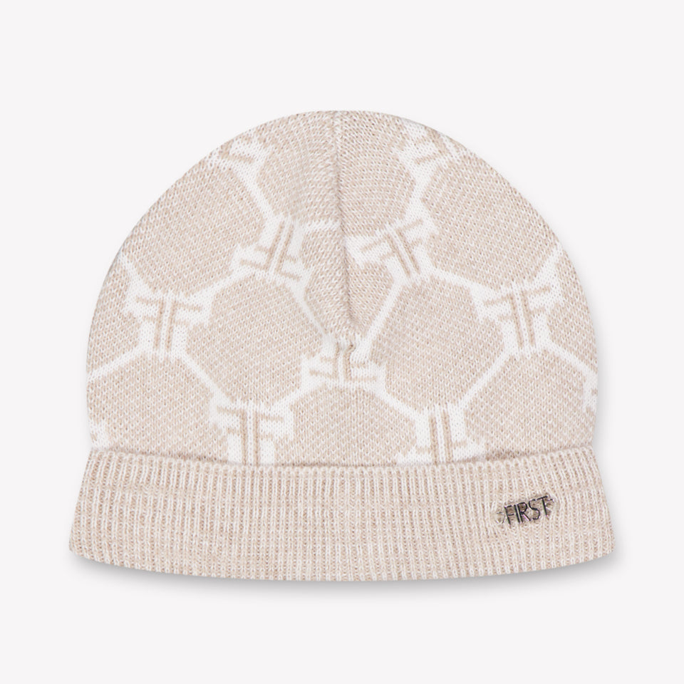 First Baby Jungen Hut rein Beige