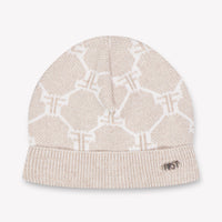 First bebe Chicos sombrero en Beige
