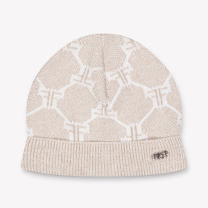 First bebe Chicos sombrero en Beige