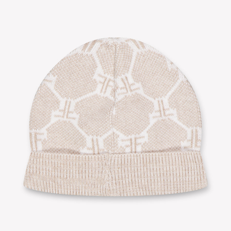First bebe Chicos sombrero en Beige