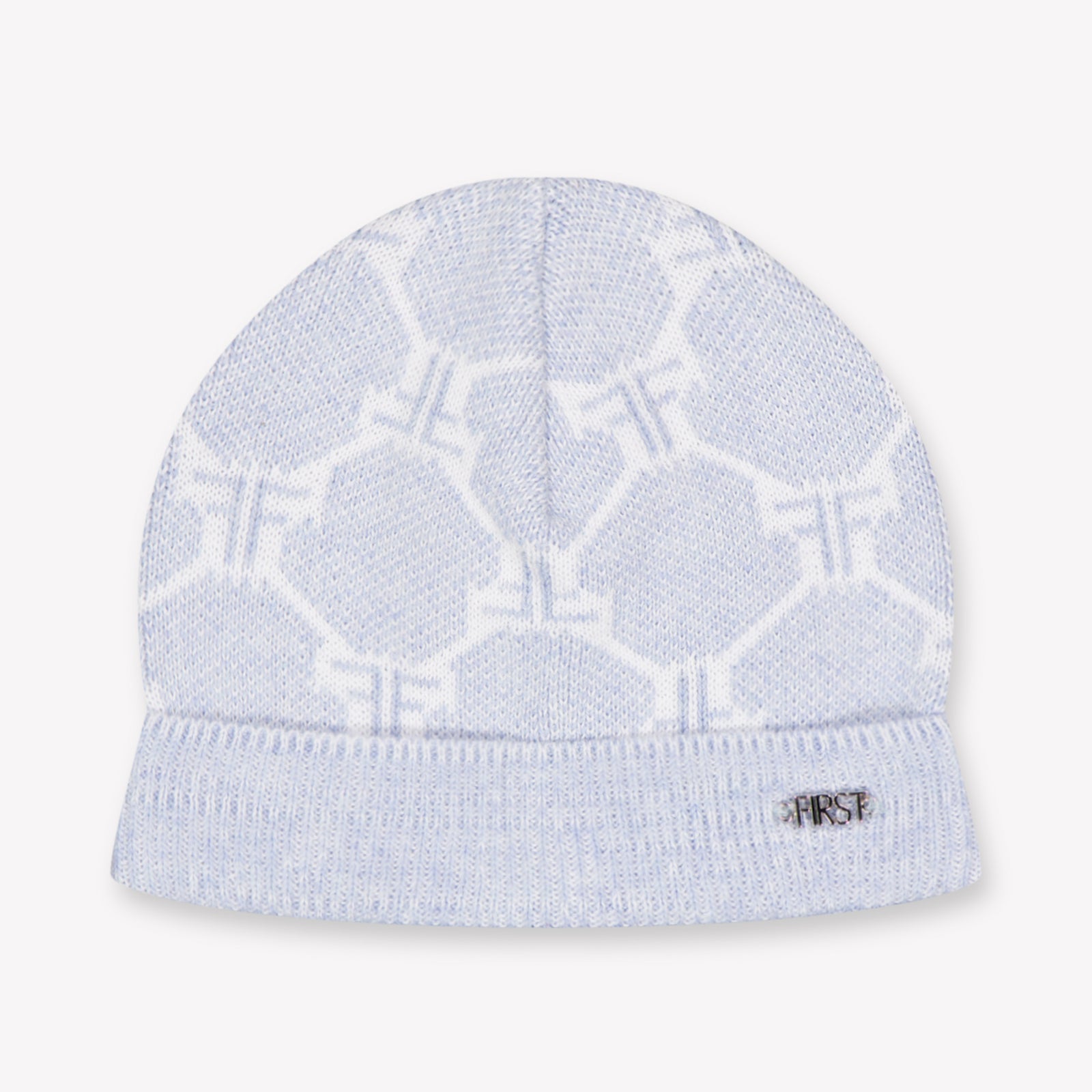 First Baby Boys Hat In Light Blue