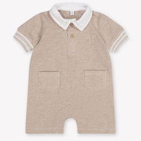 First Baby-Unisex-Strampler In Beige