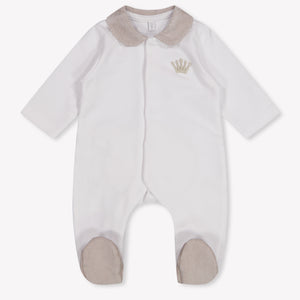 First bebe Chicos Mono corto en Blanco