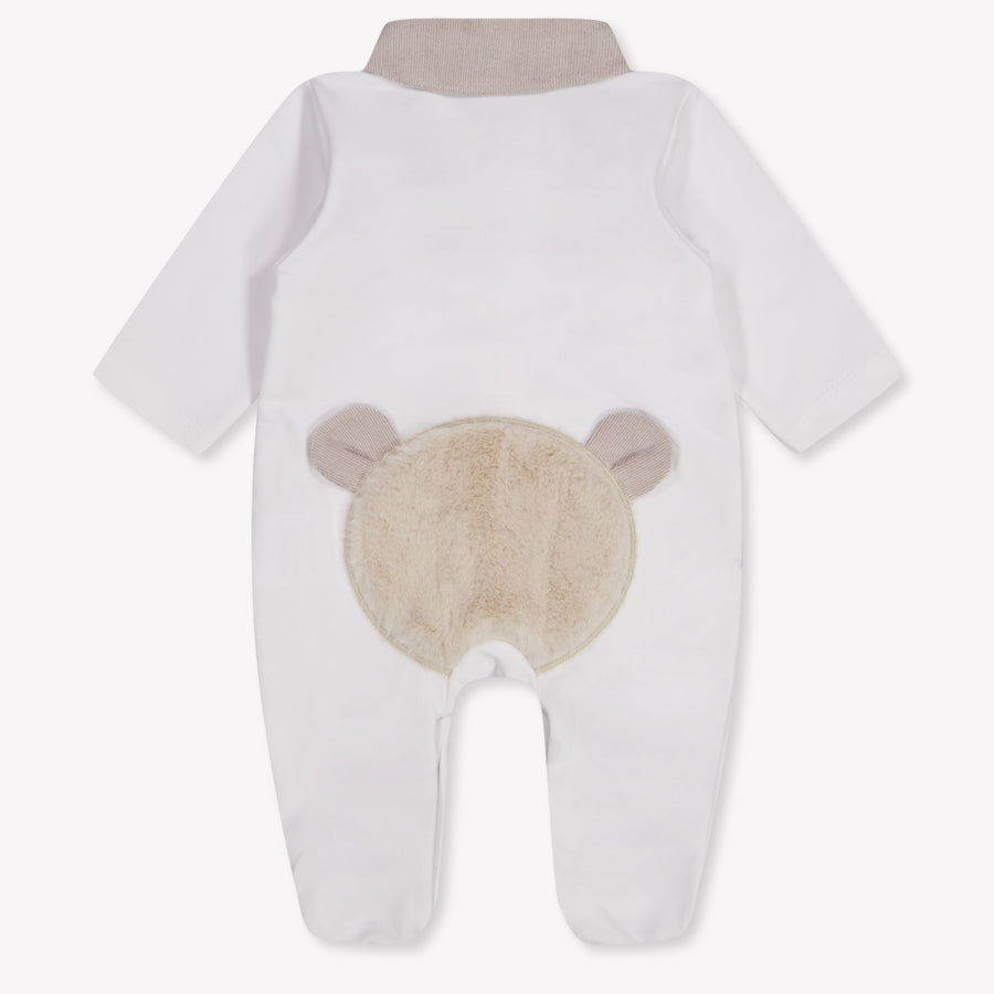 First bebe Chicos Mono corto en Blanco