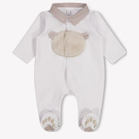 First bebe Unisex Mono corto en Blanco Roto