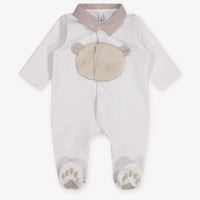 First Bambino Unisex Tutina dentro Off White
