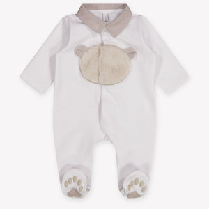 First Bambino Unisex Tutina dentro Off White