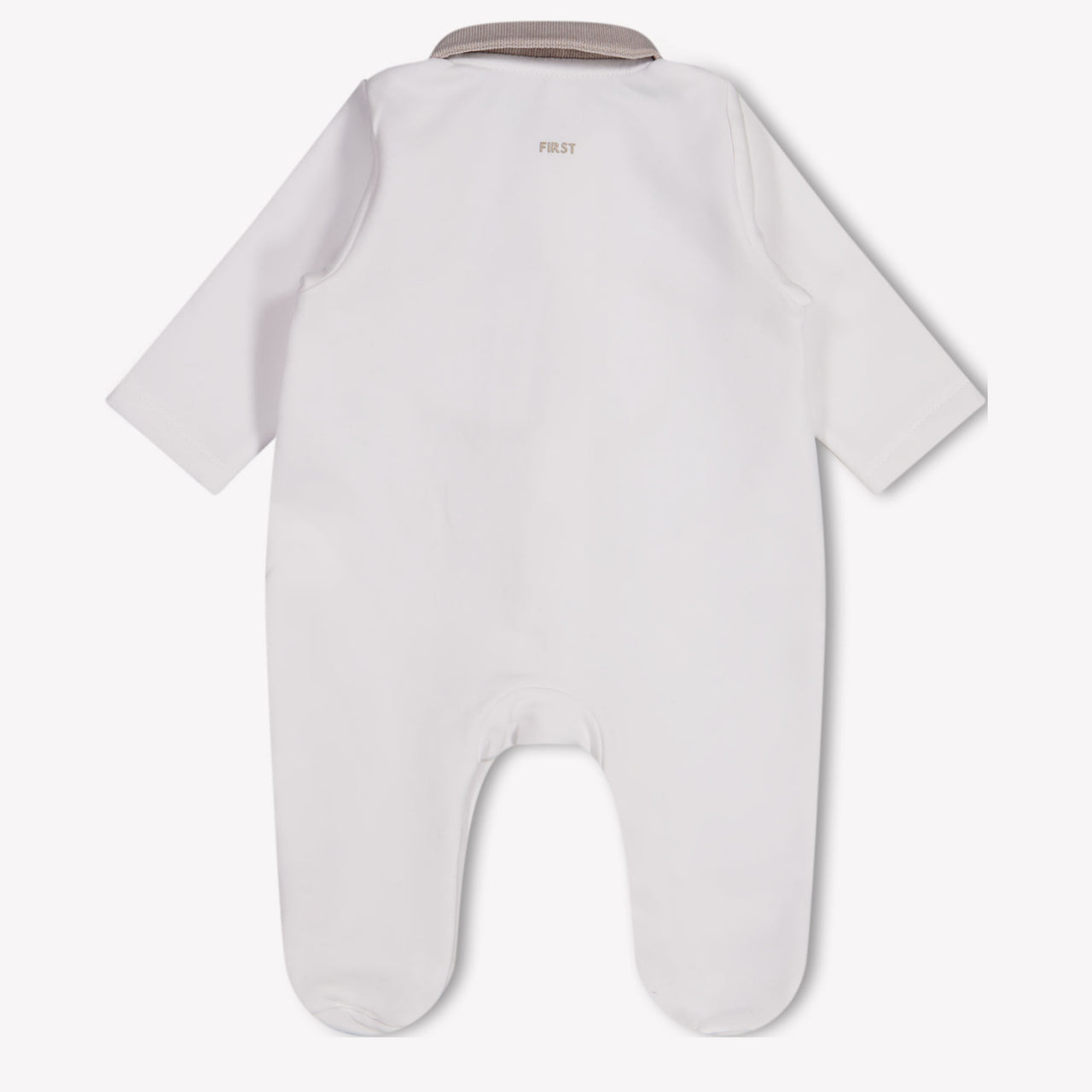 First bebe Unisex Mono corto en Blanco Roto