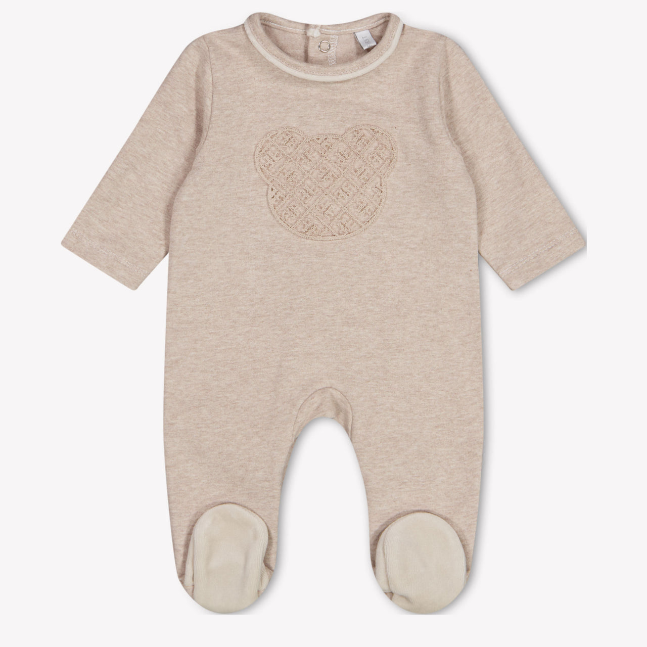 First Bébé Unisexe Combishort dans Beige
