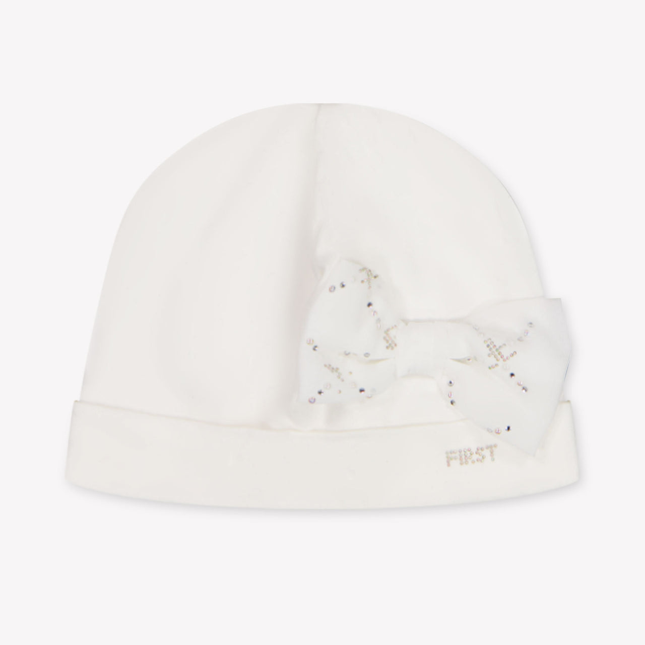 First Bébé Filles Chapeau en blanc cassé