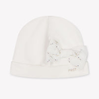 First Bébé Filles Chapeau en blanc cassé