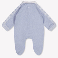 First Bébé Garçons Combishort dans Bleu Clair