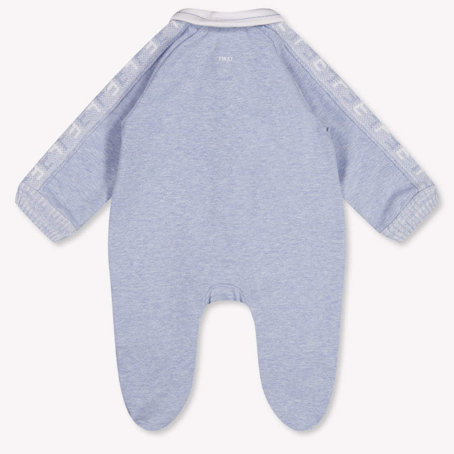 First Bébé Garçons Combishort dans Bleu Clair
