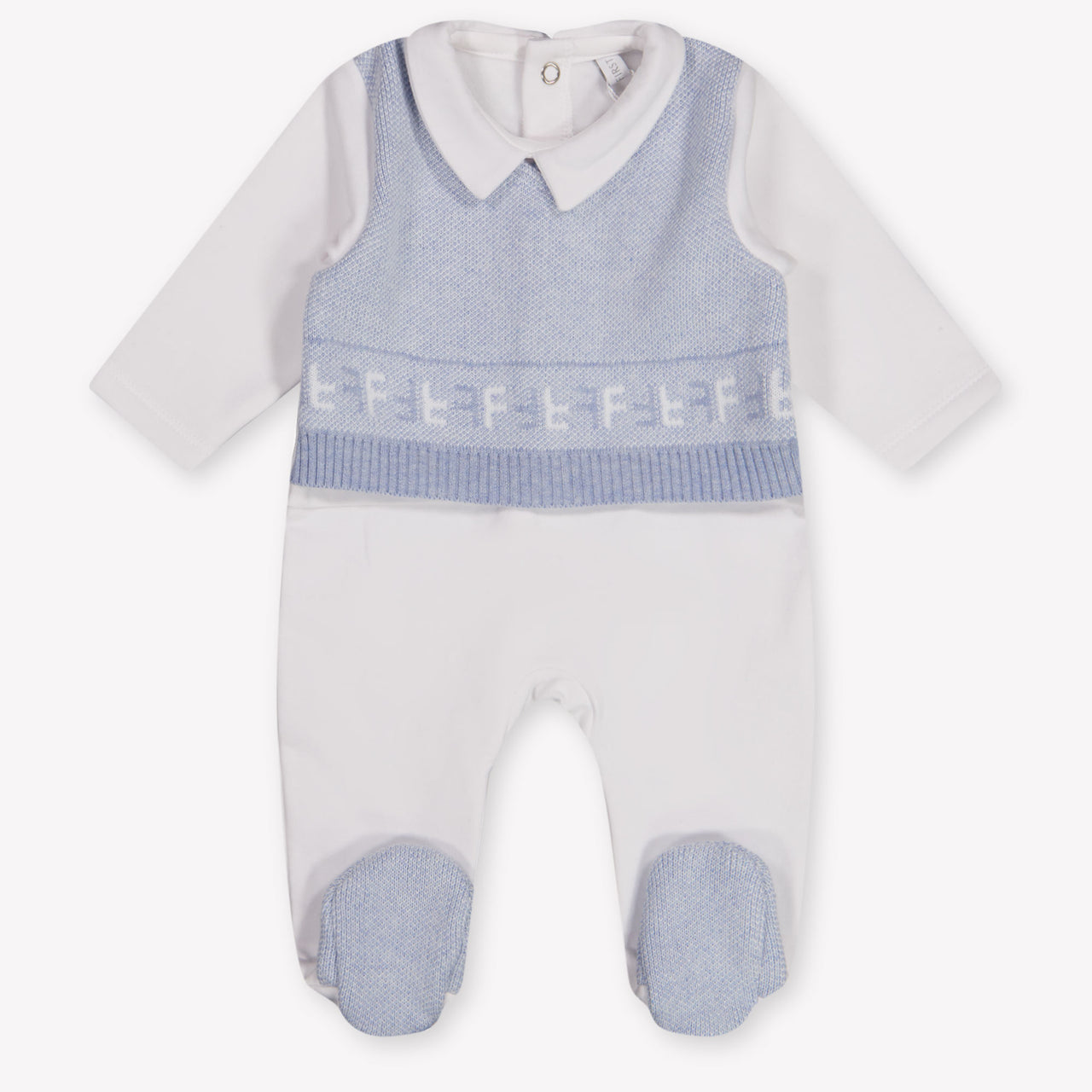 First Bébé Garçons Combishort dans Bleu Clair