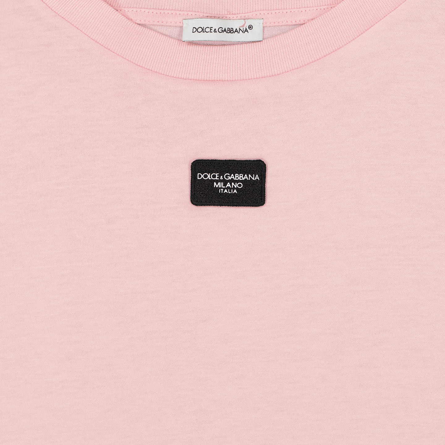 Dolce & Gabbana Kinder T-Shirt Licht Roze 3Y