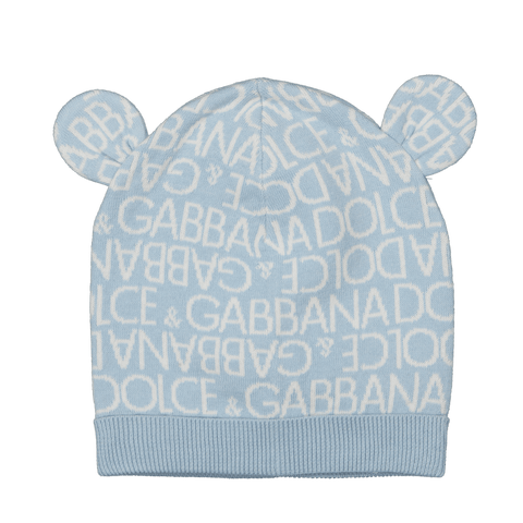 Dolce & Gabbana Bébé Unisexe Bonnet Bleu Clair