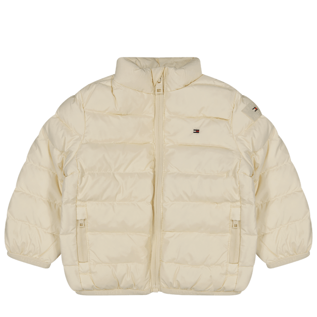 Tommy Hilfiger Baby Unisex Jas Off White 74