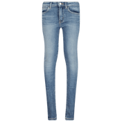 Calvin Klein Ragazzo Ragazze Jeans Blu