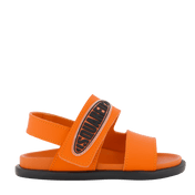 Dsquared2 slags unisex sandaler oranje