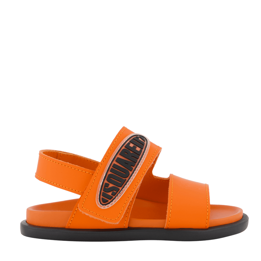 Dsquared2 Kinder Unisex Sandalen Oranje