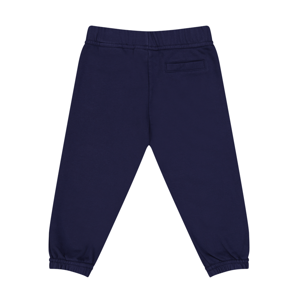 Palm Angels Baby Jongens Broek Navy