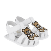 Moschino Baby Unisex Sandalen Weiß