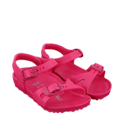 Birkenstock sandalias para niñas infantiles fucsia
