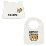 Moschino baby unisex tillbehör av vit